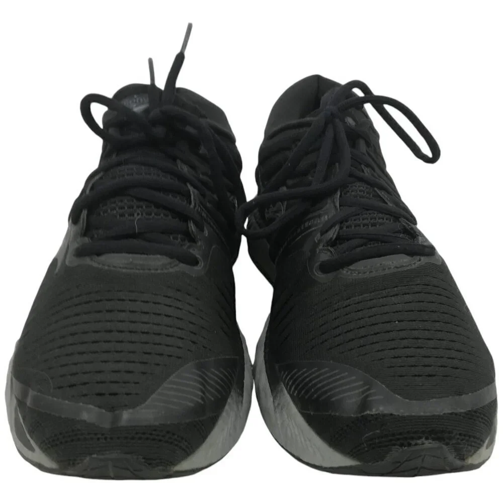 Saucony Hurricane 22 Black Gray Running Tennis Shoes Size 11.5 Mens Low Top